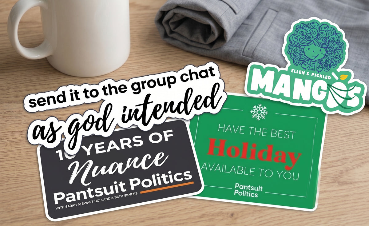 Pantsuit Politics Sticker Pack