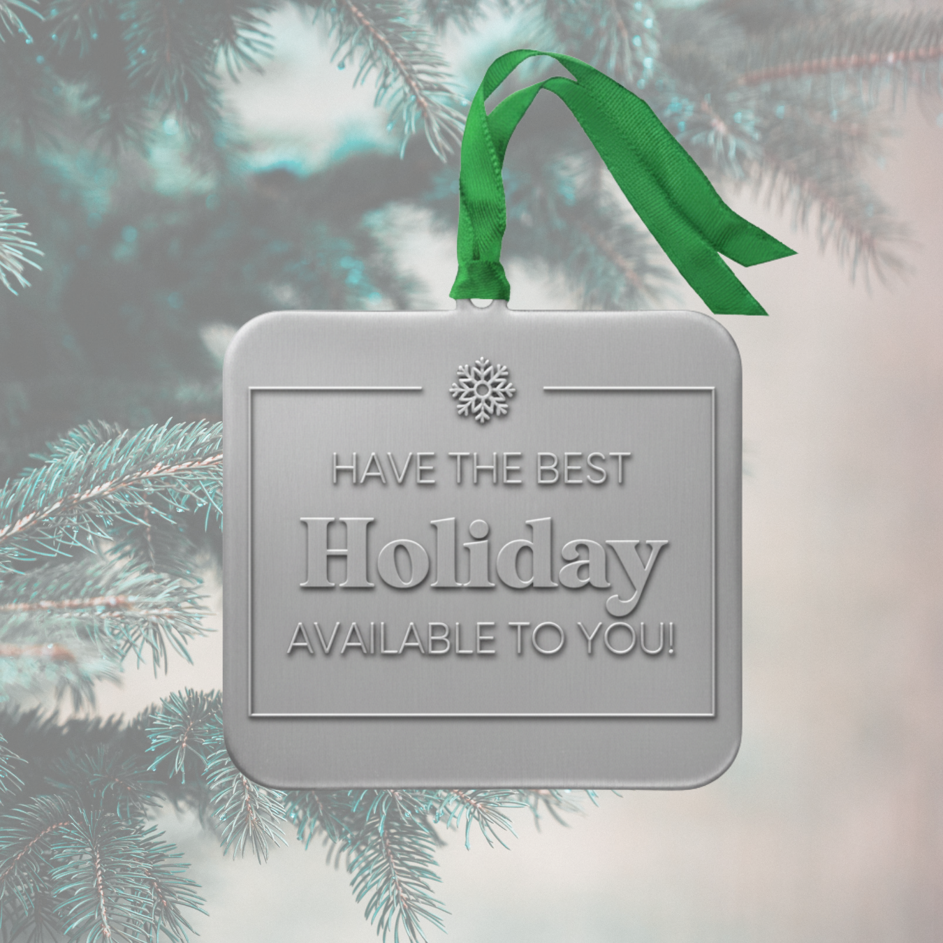 Have The Best Holiday Ornament